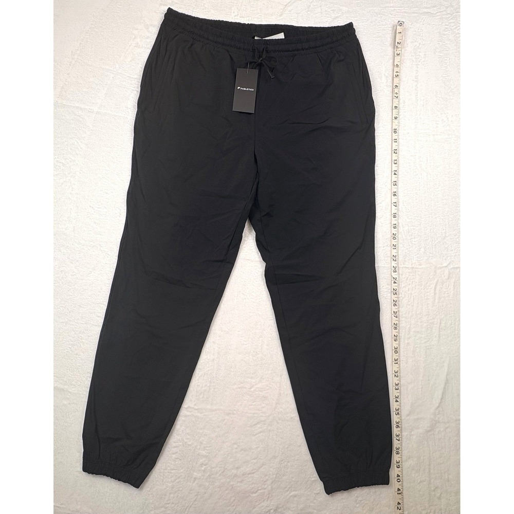 Fabletics Mens One Jogger Black Athletic Training Pants XL REG PT2500723-0001